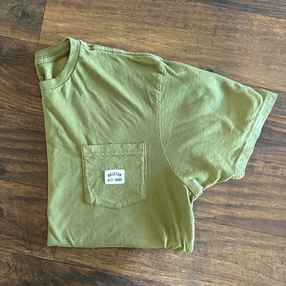 Brixton Sage Green Short Sleeve Tee